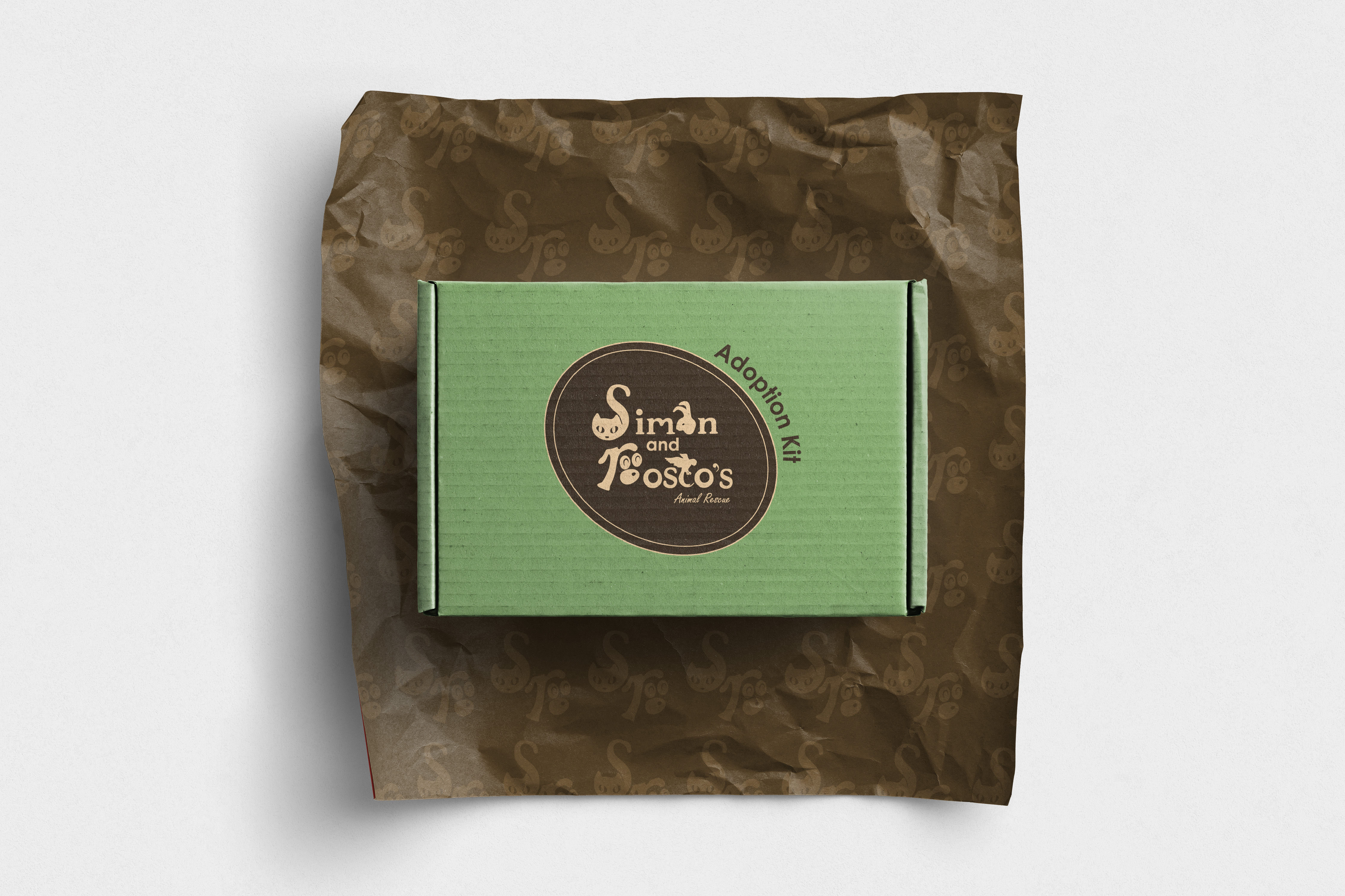 Animal Rescue Adoption Kit Mockup